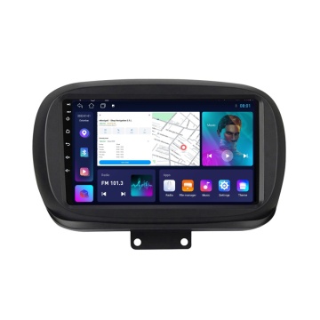 Navigatie Fiat 500X (dupa 2014) cu Android, 4GB RAM, 64 GB, Ecran QLED 9 Inch, CarPlay & Android Auto, WiFi, Bluetooth, suport camera DVR