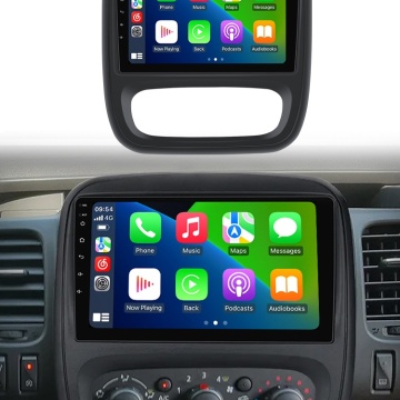 Navigatie Fiat Talento (dupa 2016) cu Android, 4GB RAM, 64GB ROM, Ecran QLED 9" Touchscreen, CarPlay Wireless, DSP - Img 3