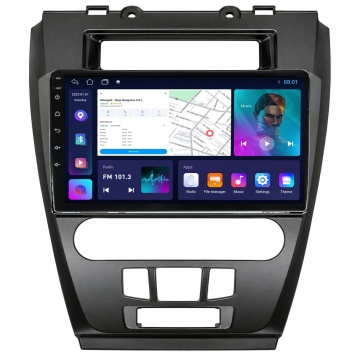 Navigatie Ford Fusion (2002-2012) cu Android, 4GB RAM, 64 GB, Ecran QLED 9 Inch, CarPlay & Android Auto, WiFi, Bluetooth, suport camera DVR