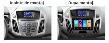 Navigatie Ford Transit Tourneo Connect (2013-2018) cu Android, 1GB RAM, 16 GB, Ecran IPS 9" 1024 x 600, WiFi, Bluetooth, suport camera DVR - Img 2