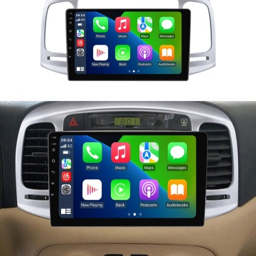 Navigatie Hyundai Accent III (2005-2010) cu Android, 2GB RAM, 32 GB, Ecran IPS 9" 1280 x 720, CarPlay & Android Auto, WiFi, Bluetooth, suport camera DVR - Img 4