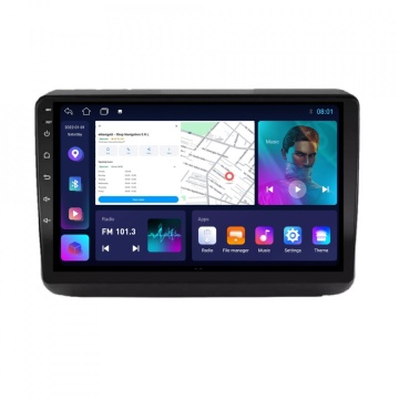 NAVIGATIE JEEP GRAND CHEROKEE IV (2014-2021) CU ANDROID, 4GB RAM, 64 GB, ECRAN IPS 10" 1280 X 720, CARPLAY & ANDROID AUTO, WIFI, BLUETOOTH, SUPORT CAMERA DVR