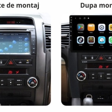 Navigatie Kia Sorento II (2009-2012) cu Android, 2GB RAM, 32 GB, Ecran IPS 10" 1280 x 720, CarPlay & Android Auto, WiFi, Bluetooth, suport camera DVR - Img 2