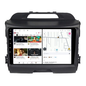 Navigatie Kia Sportage (2010-2016) cu Android, 8GB RAM, 128GB ROM, Ecran QLED 9" Touchscreen, CarPlay Wireless, DSP Pro - Img 3