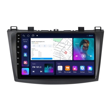 Navigatie Mazda 3 (2009-2013) cu Android, 1GB RAM, 16 GB, Ecran IPS 9" 1024 x 600, WiFi, Bluetooth, suport camera DVR