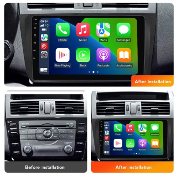 Navigatie Mazda 6 (2008-2013) cu Android, 8GB RAM, 128GB ROM, Ecran QLED 9" Touchscreen, CarPlay Wireless, DSP Pro - Img 4