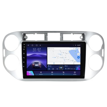 Navigatie Performanta VW Tiguan I (2007-2018) cu Android, CarPlay Wireless, Octa-Core, 4GB RAM, Ecran QLED 10" Touchscreen, SIM 4G, DSP