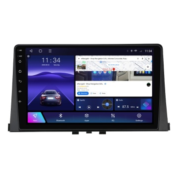 Navigatie Peugeot Partner (2018+) cu Android, 8GB RAM, 128GB ROM, Ecran QLED 9" Touchscreen, CarPlay Wireless, DSP Pro