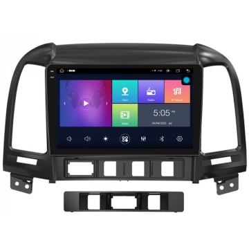 Navigatie Piloton Hyundai Santa Fe II (2006-2012) - 4GB RAM, 64GB, Octa Core 2Ghz, Display 2K, SIM 4G