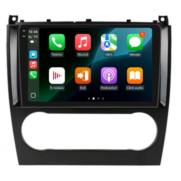 Navigatie Piloton Mercedes C-Class W203 (2000-2007) - 8GB RAM, 256GB, Octa Core 2Ghz, Display In-Cell