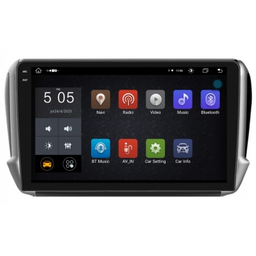 Navigatie Piloton Peugeot 208 I (2012-2019) - 4GB RAM, 64GB, Octa Core 2Ghz, Display 2K, SIM 4G