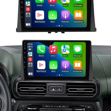Navigatie Renault Express (2021+) cu Android, 4GB RAM, 64GB ROM, Ecran QLED 9" Touchscreen, CarPlay Wireless, DSP - Img 4