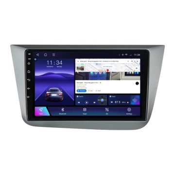 Navigatie Seat Altea (2004-2015) cu Android, 6GB RAM, 128GB ROM, Ecran QLED 9" Touchscreen, CarPlay Wireless, DSP