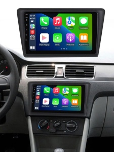 Navigatie Skoda Rapid (2011-2019) cu Android, 6GB RAM, 128GB ROM, Ecran QLED 9" Touchscreen, CarPlay Wireless, DSP - Img 3