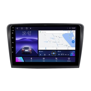 Navigatie Skoda Superb II (2008-2015) cu Android, 8GB RAM, 128GB ROM, Ecran QLED 10" Touchscreen, CarPlay Wireless, DSP Pro