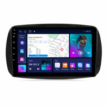 NAVIGATIE SMART FORFOUR (DUPA 2014) CU ANDROID, 2GB RAM, 32 GB, ECRAN IPS 9" 1280 X 720, CARPLAY & ANDROID AUTO, WIFI, BLUETOOTH, SUPORT CAMERA DVR