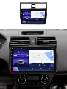 Navigatie Suzuki Swift III (2005-2010) cu Android, 8GB RAM, 128GB ROM, Ecran QLED 10" Touchscreen, CarPlay Wireless, DSP Pro - Img 2