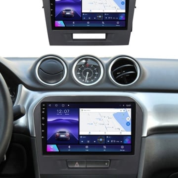 Navigatie Suzuki Vitara (2015+) cu Android, 8GB RAM, 128GB ROM, Ecran QLED 9" Touchscreen, CarPlay Wireless, DSP Pro - Img 3