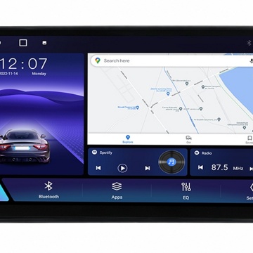 NAVIGATIE VOLKSWAGEN GOLF IV (1997-2005) CU ANDROID, 8GB RAM, 128GB ROM, ECRAN 10" TOUCHSCREEN, CARPLAY & ANDROID AUTO, SIM 4G