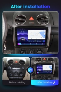 Navigatie VW Beetle 1999-2011 9 inch 2 GB RAM + 32 GB ROM QLED 4 CORE CARPLAY COOLER - Img 3