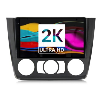 Navigatie Android 2K BMW Seria 1 E81 E87 (2007-2013) Clima Manuala cu Android, 8 GB RAM, 128 GB, Ecran QLED 9.5 Inch 2000x1200, CarPlay Wireless, 4G