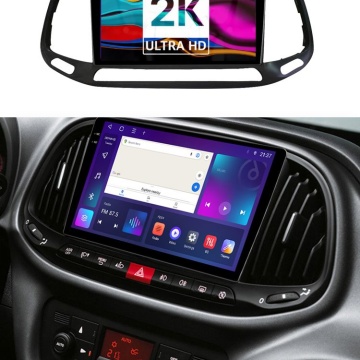 Navigatie Android 2K Fiat Doblo (dupa 2015) cu Android, 4 GB RAM, 64 GB, Ecran QLED 9.5 Inch 2000x1200, CarPlay Wireless, 4G - Img 2
