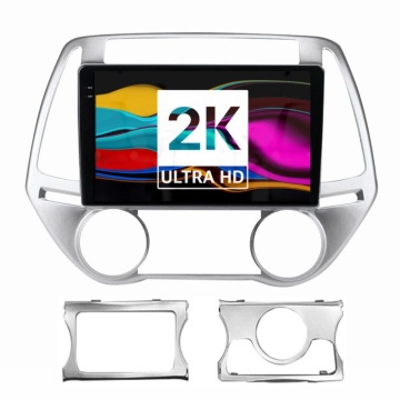 Navigatie Android 2K Hyundai I20 (2012-2014) - Clima manuala cu Android, 8 GB RAM, 128 GB, Ecran QLED 9.5 Inch 2000x1200, CarPlay Wireless, 4G