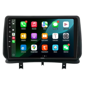 Navigatie Android Clarion GL-300 XD3326 9 Inch Renault Clio 3 (2005-2012), 4 GB, 64 GB, IPS - Img 2
