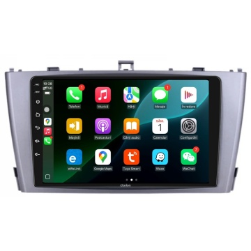 Navigatie Android Clarion GL-300 XD3326 9 Inch Toyota Avensis T27 (2009-2015) rama gri, 4 GB, 64 GB, IPS