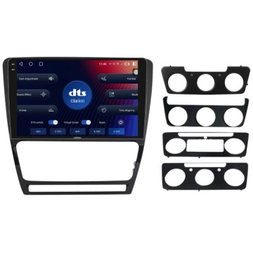 Navigatie Android Clarion GL-700 XD6125 10 inch Skoda Octavia II (2004-2013) negru 10 inch - 4 GB 64 GB QLED 2K - Img 4