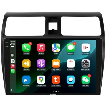 Navigatie Android Clarion GL-700 XD6125 10 Inch Suzuki Swift III (2005-2010), 8 GB, 256 GB, QLED 2K - Img 3