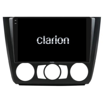 Navigatie Android Clarion GL-700 XD6125 9" BMW Seria 1 E81 E87 (2007-2013), Clima Manuala 8 GB, 256 GB, QLED 2K