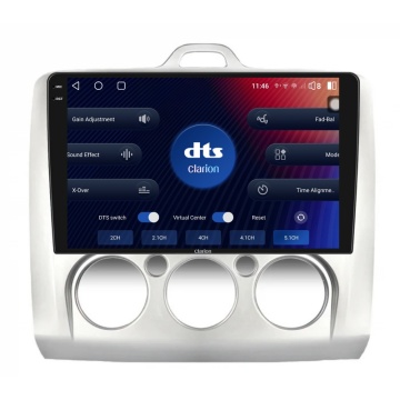 Navigatie Android Clarion GL-700 XD6125 9 Inch Ford Focus II (2004-2011), 8 GB, 256 GB, QLED 2K - Img 6