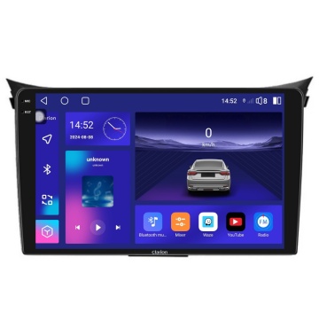 Navigatie Android Clarion GL-700 XD6125 9 Inch Hyundai I30 GD (2011-2017), 4 GB, 64 GB, QLED 2K