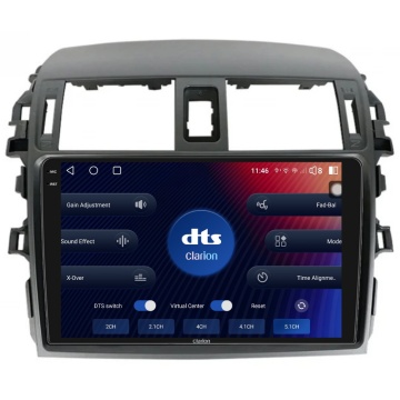 Navigatie Android Clarion GL-700 XD6125 9 Inch Toyota Corolla E15 (2007-2013), 8 GB, 256 GB, QLED 2K - Img 4