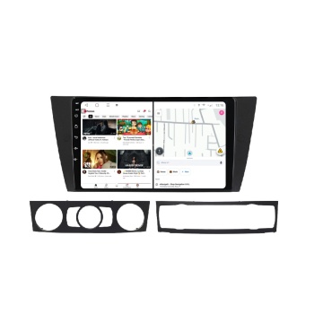 Navigatie BMW Seria 3 E90 E91 E92 E93 (2004-2013) cu Android, 1GB RAM, 16 GB, Ecran IPS 9" 1024 x 600, WiFi, Bluetooth, suport camera DVR - Img 2