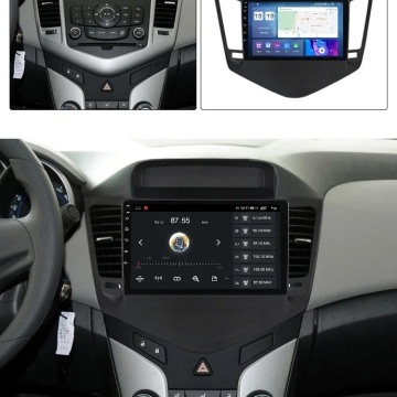 Navigatie Chevrolet Cruze (2008-2013) cu Android, 4GB RAM, 64 GB, Ecran QLED 9 Inch, CarPlay & Android Auto, WiFi, Bluetooth, suport camera DVR - Img 3