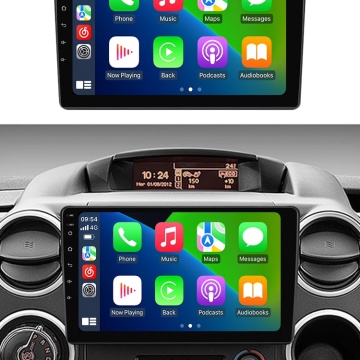 Navigatie Citroen Berlingo (2008-2018) cu Android, 2GB RAM, 32 GB, Ecran IPS 9" 1280 x 720, CarPlay & Android Auto, WiFi, Bluetooth, suport camera DVR - Img 4