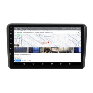 Navigație Dedicată Audi A3 (2003-2011) 4GB RAM, 64GB, Ecran Qled 9", CarPlay, Android Auto, Slot SIM 4G