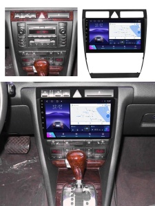 Navigație Dedicată Audi A6 C5 (1997-2005) 2GB RAM, 32GB, Ecran QLED 9", CarPlay, Android Auto, Slot SIM 4G