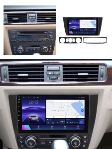 Navigație Dedicată BMW Seria 3 E90 E91 E92 E93 (2004-2013) 8GB RAM, 128GB, Ecran QLED 9", CarPlay, Android Auto, Slot SIM 4G