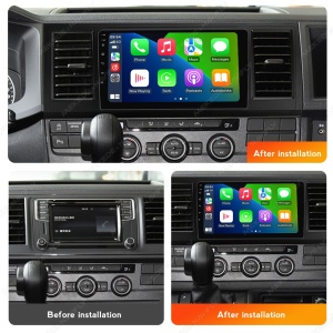 Navigatie Dedicata VW Transporter T6 (2015+) cu Android, CarPlay, Octa-Core, 2GB RAM, Ecran 9" Touchscreen, SIM 4G - Img 3