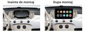 Navigatie Fiat 500 (2015-2020) cu Android, 6GB RAM, 128GB ROM, Ecran QLED 9" Touchscreen, CarPlay Wireless, DSP - Img 7