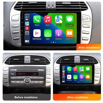 Navigatie Fiat Bravo (2007-2016) cu Android, 6GB RAM, 128GB ROM, Ecran QLED 9" Touchscreen, CarPlay Wireless, DSP - Img 5