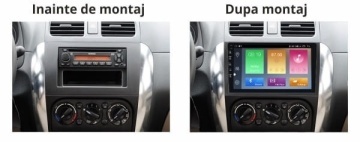 Navigatie Fiat Sedici (2006-2015) cu Android, 2GB RAM, 32GB ROM, Ecran 9" Touchscreen, CarPlay, SIM 4G - Img 6