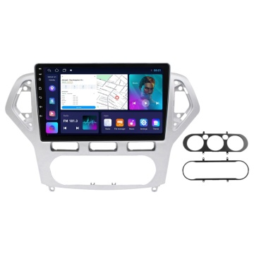 Navigatie Ford Mondeo IV (2007-2011) (Fara navigatie originala, Gri) cu Android, 1GB RAM, 16 GB, Ecran IPS 9" 1024 x 600, WiFi, Bluetooth, suport camera DVR