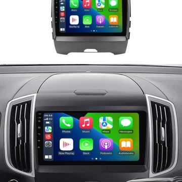 Navigatie Ford S-Max II (2015-2023) Fara navigatie originala, cu Android, 2GB RAM, 32 GB, Ecran IPS 9" 1280 x 720, CarPlay & Android Auto, WiFi, Bluetooth, suport camera DVR - Img 4