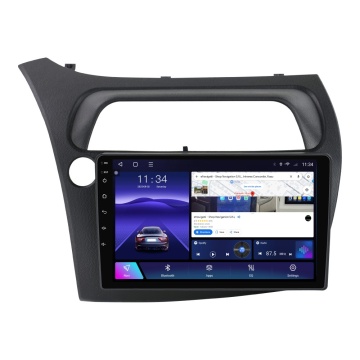 Navigatie Honda Civic VIII (2006-2011) - hatchback cu Android, 1GB RAM, 16 GB, Ecran IPS 9" 1024 x 600, WiFi, Bluetooth, suport camera DVR