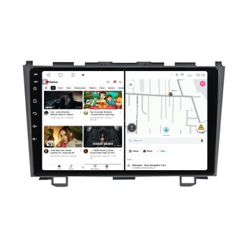 Navigatie Honda CR-V III (2006-2012) cu Android, 8GB RAM, 128GB ROM, Ecran QLED 9" Touchscreen, CarPlay Wireless, DSP Pro - Img 2
