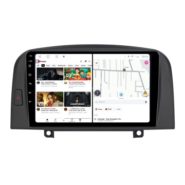 Navigatie Hyundai Sonata V (2004-2009) cu Android, 1GB RAM, 16 GB, Ecran IPS 9" 1024 x 600, WiFi, Bluetooth, suport camera DVR - Img 2
